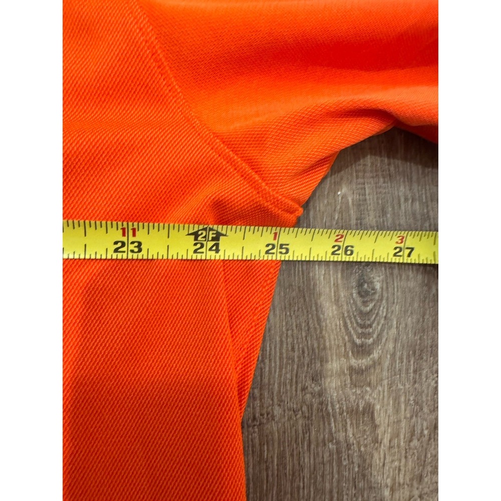 Nike GOLF Tour Performance Dri-FIT Men's XL Orange Polo Shirt Stretch Quick Dry - Picture 6 of 7